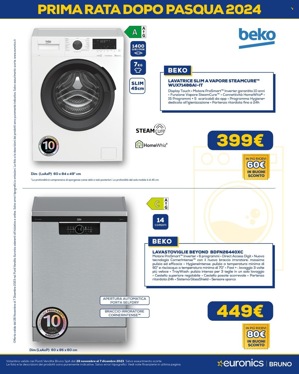 Volantino Euronics - 28/11/2023 - 7/12/2023. Pagina 20