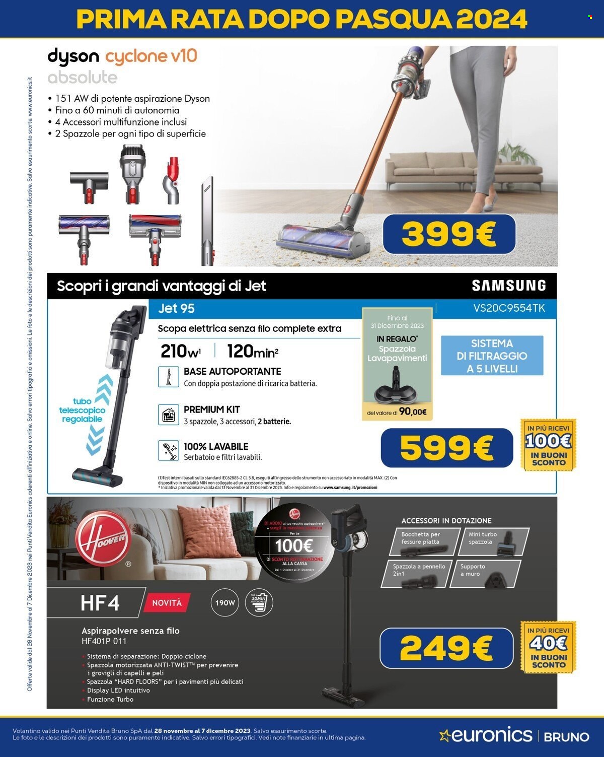 Volantino Euronics - 28/11/2023 - 7/12/2023. Pagina 38