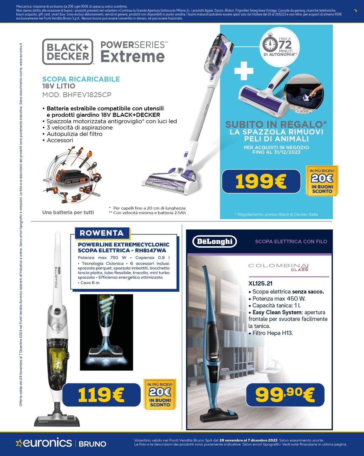 Volantino Euronics - 28/11/2023 - 7/12/2023. Pagina 39