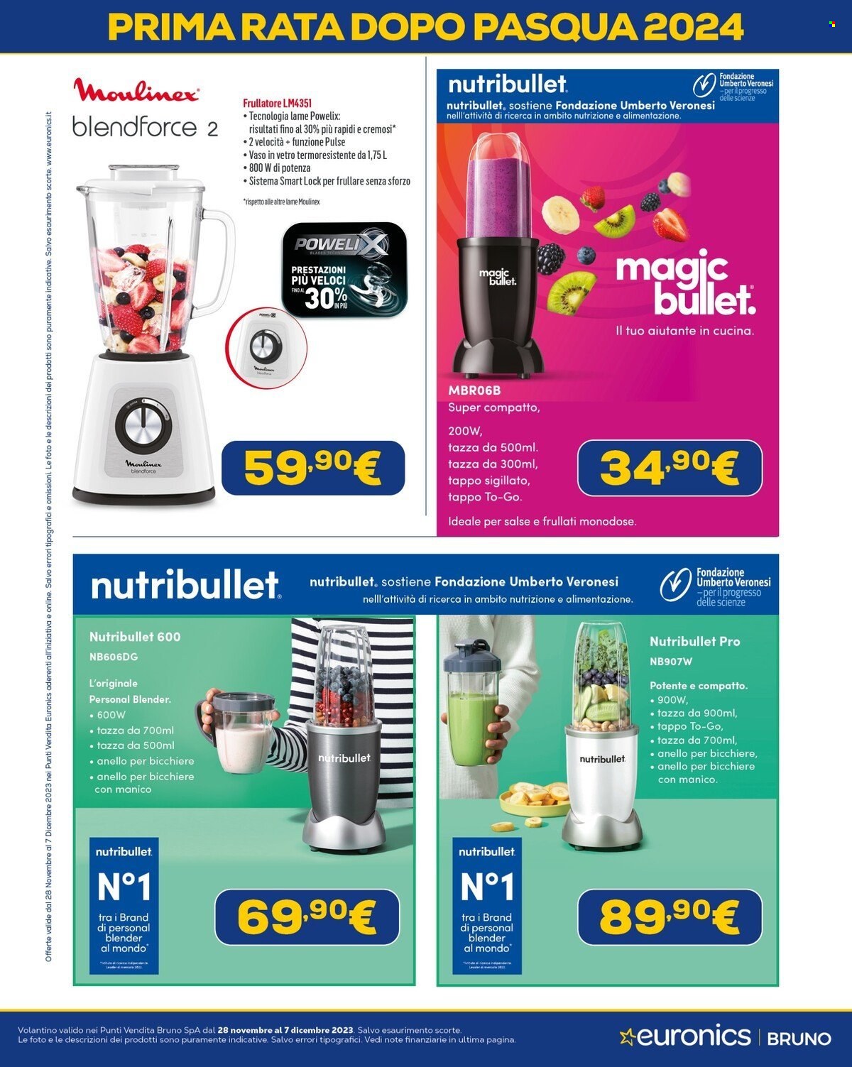 Volantino Euronics - 28/11/2023 - 7/12/2023. Pagina 46