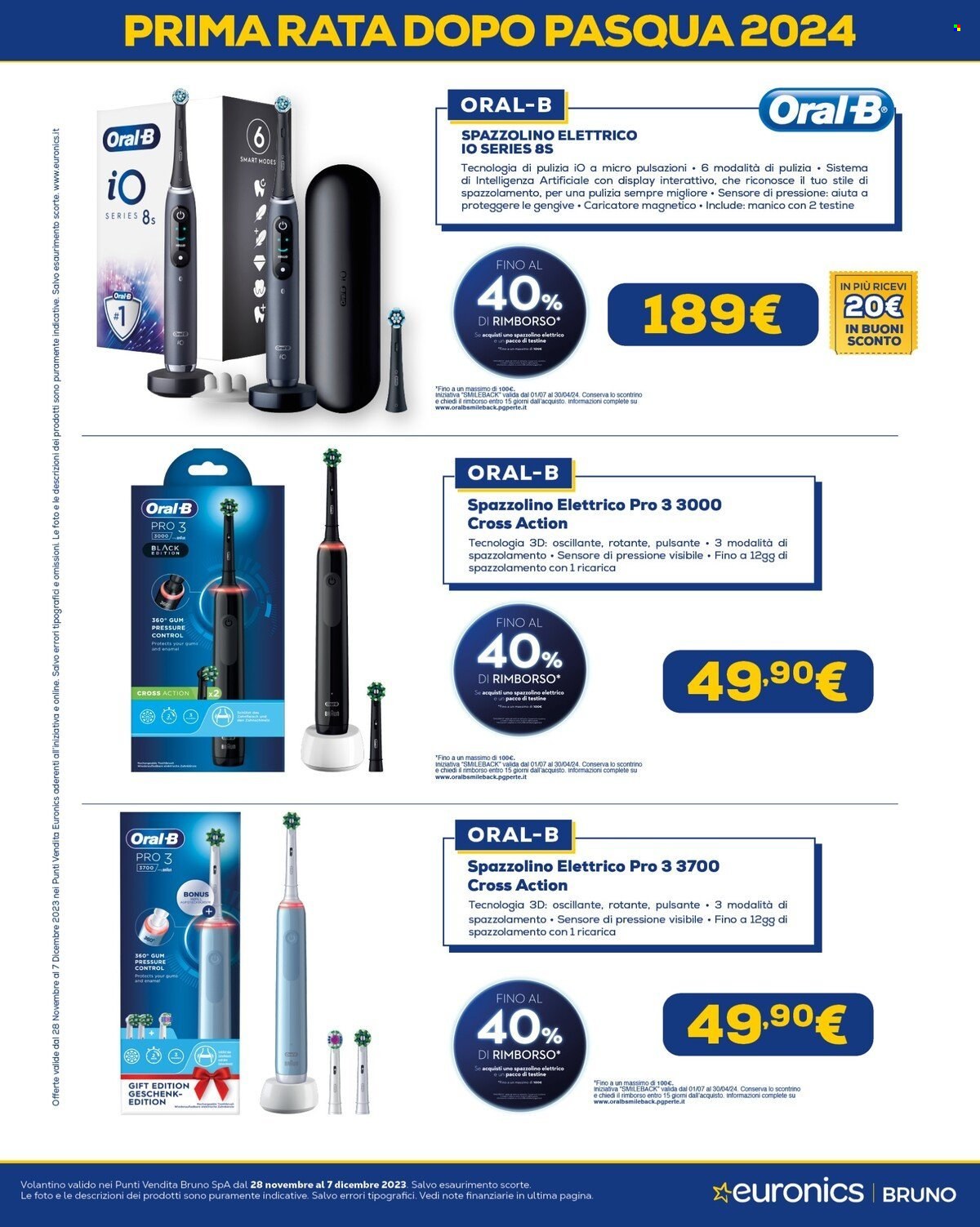Volantino Euronics - 28/11/2023 - 7/12/2023. Pagina 54
