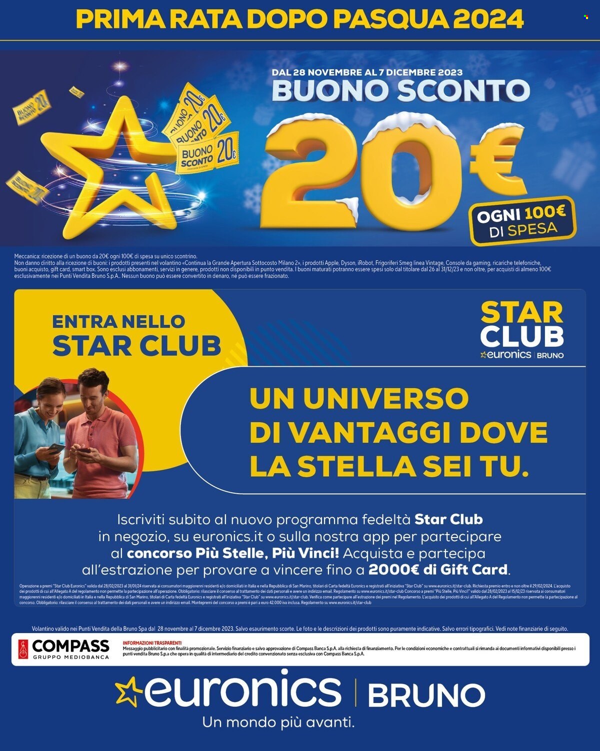 Volantino Euronics - 28/11/2023 - 7/12/2023. Pagina 60