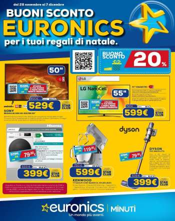 Volantino Euronics - 28/11/2023 - 7/12/2023.