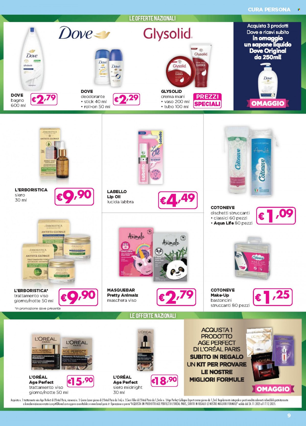 Volantino Acqua & Sapone - 29/11/2023 - 17/12/2023. Pagina 9