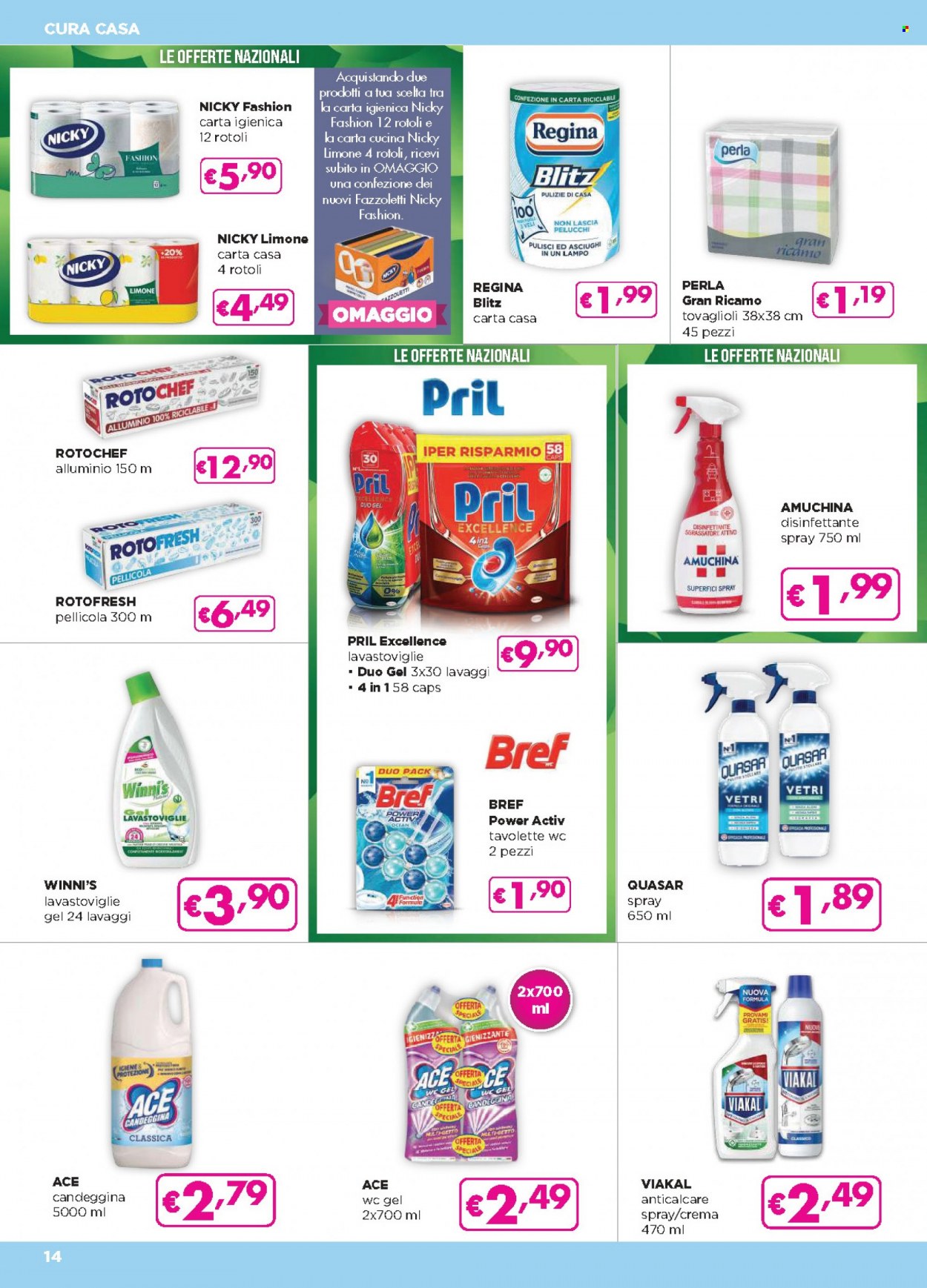 Volantino Acqua & Sapone - 29/11/2023 - 17/12/2023. Pagina 14
