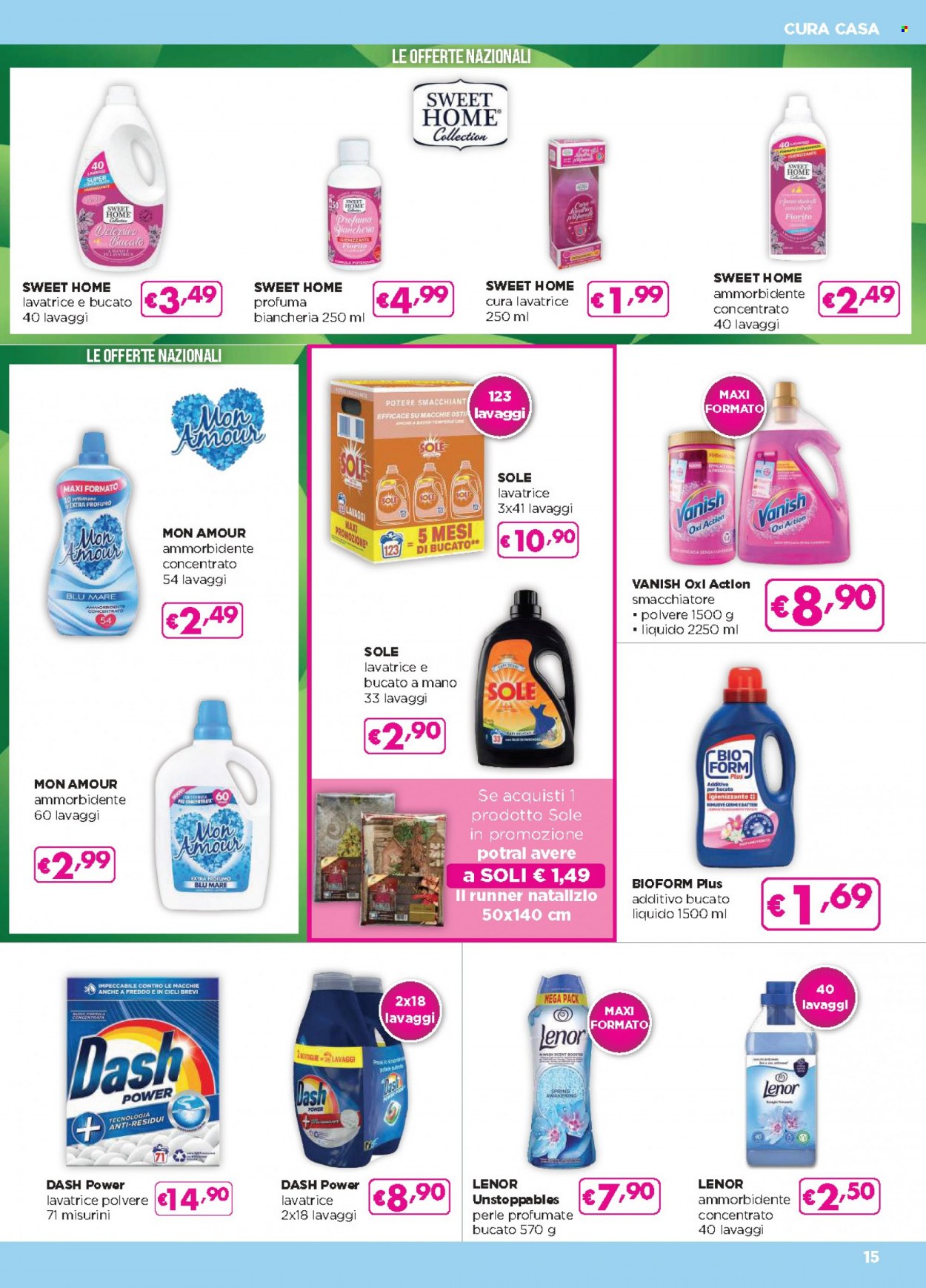 Volantino Acqua & Sapone - 29/11/2023 - 17/12/2023. Pagina 15