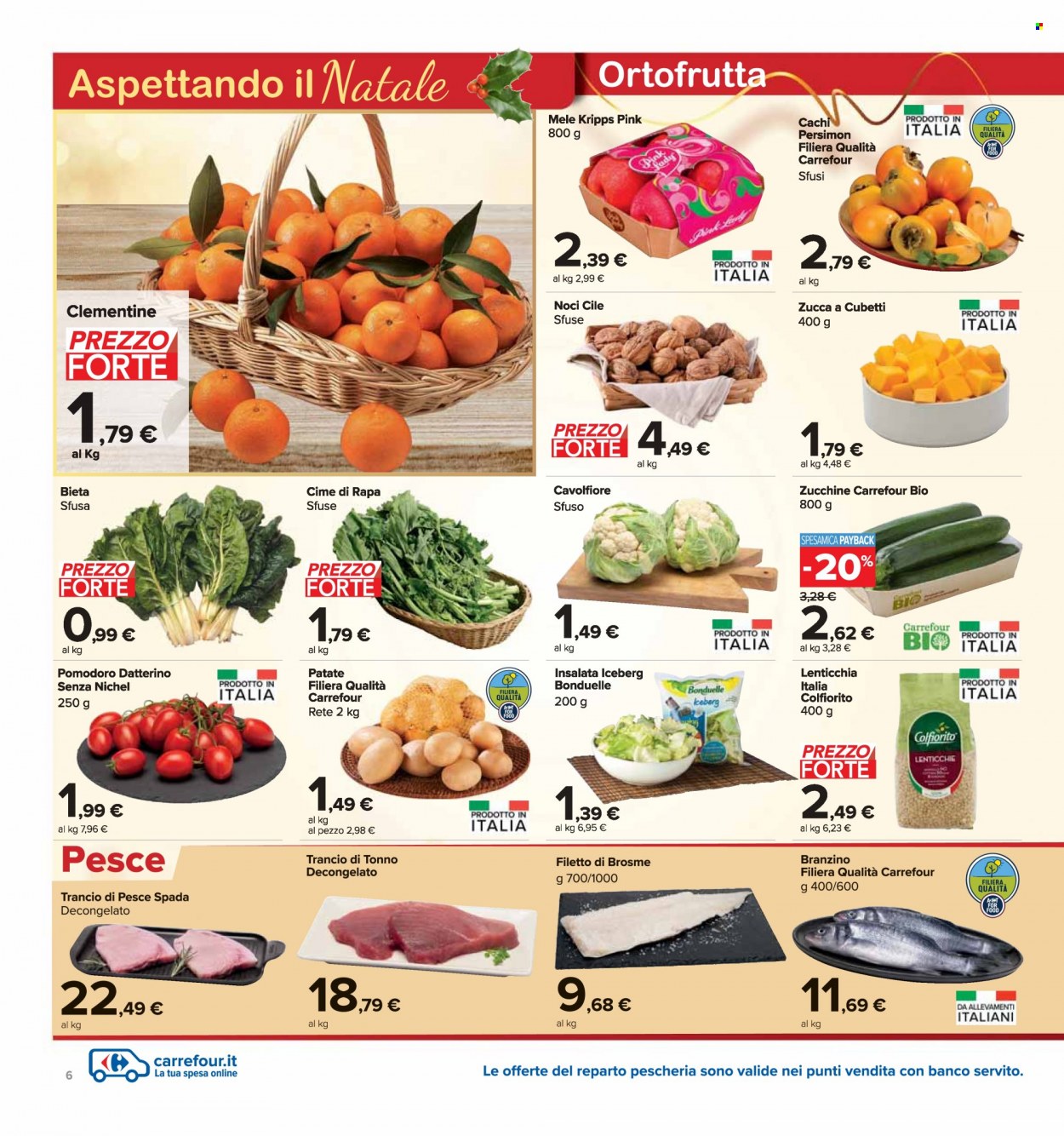 Volantino Carrefour - 28/11/2023 - 11/12/2023. Pagina 6