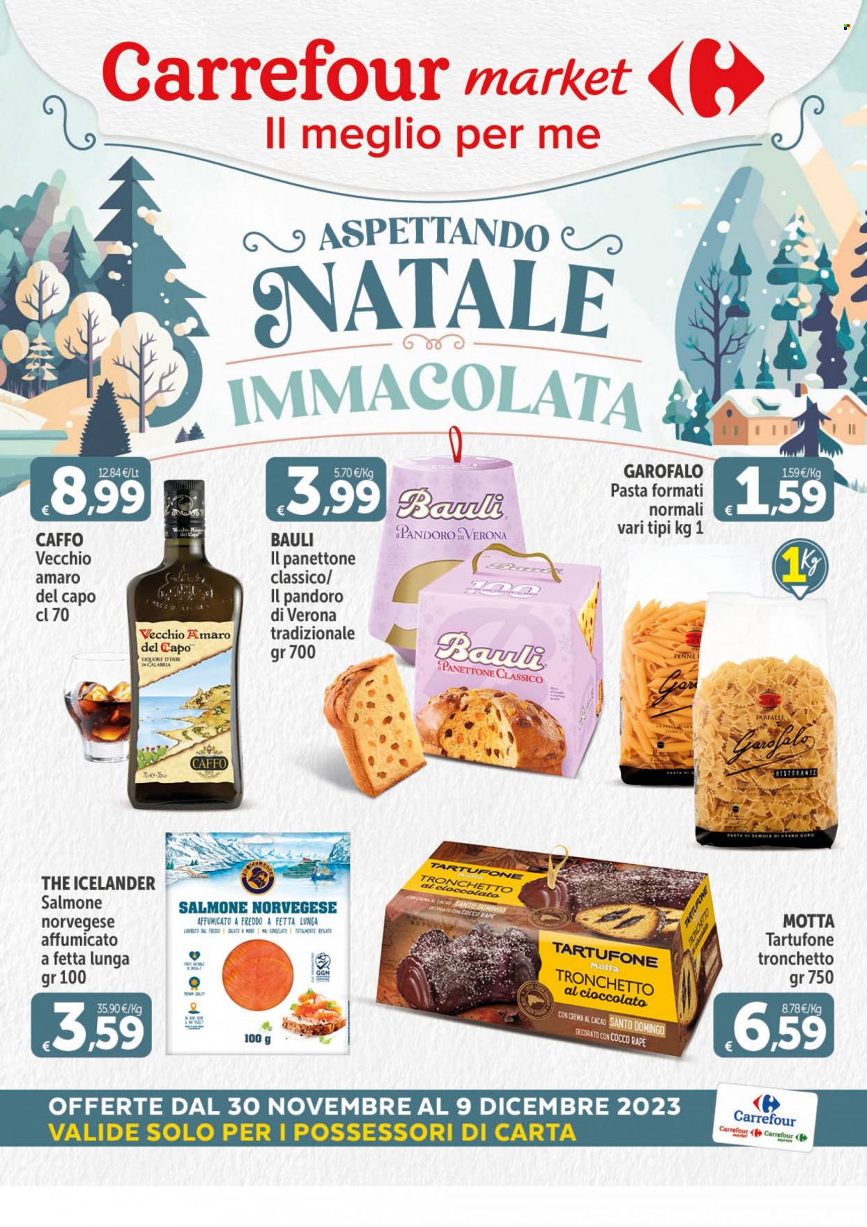 Volantino Carrefour - 30/11/2023 - 9/12/2023. Pagina 1
