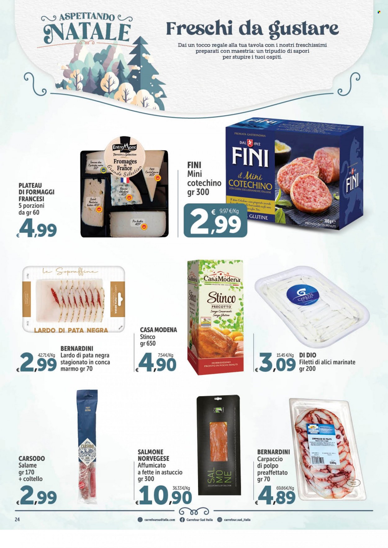Volantino Carrefour - 30/11/2023 - 9/12/2023. Pagina 24