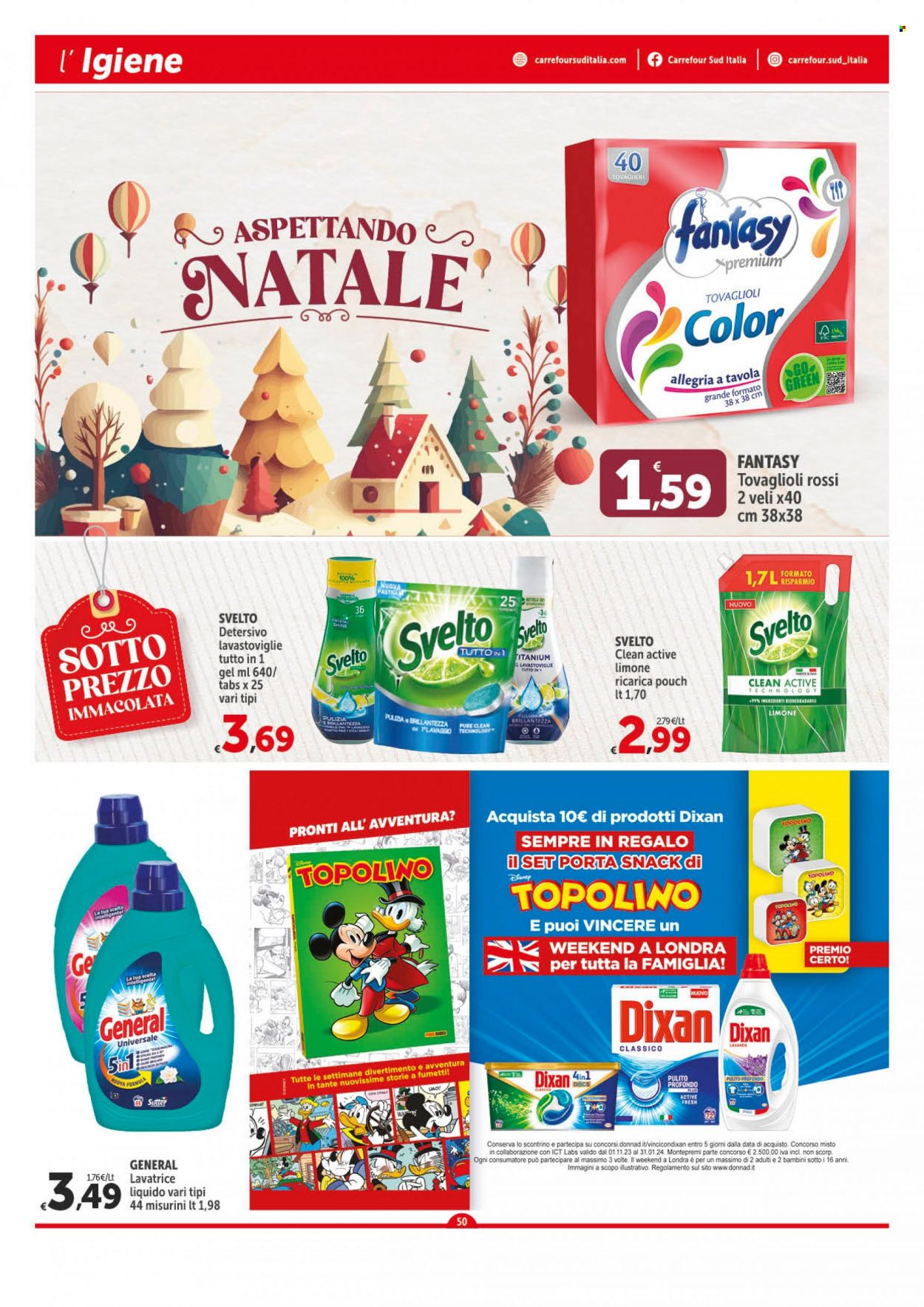 Volantino Carrefour - 30/11/2023 - 9/12/2023. Pagina 50