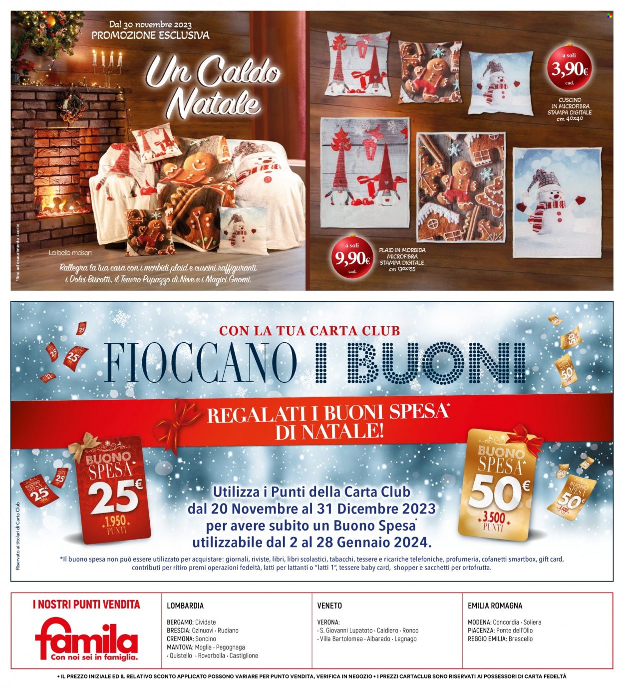 Volantino Famila - 30/11/2023 - 13/12/2023. Pagina 28