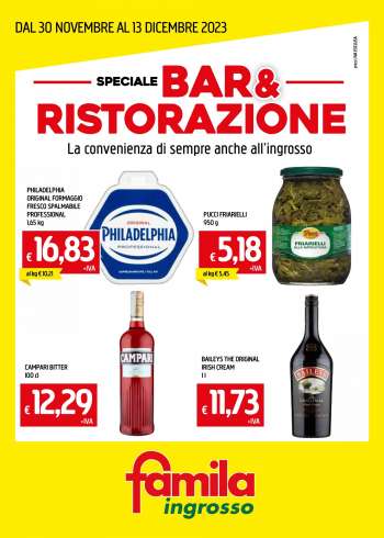 Volantino Famila - 30/11/2023 - 13/12/2023.