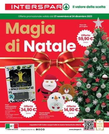 Volantino Interspar - 27/11/2023 - 24/12/2023.