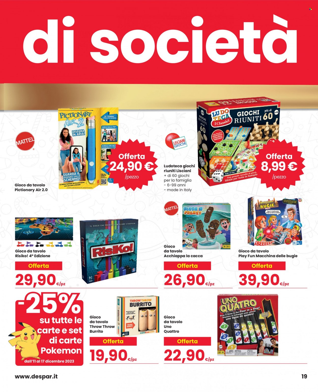Volantino Interspar - 27/11/2023 - 24/12/2023. Pagina 19