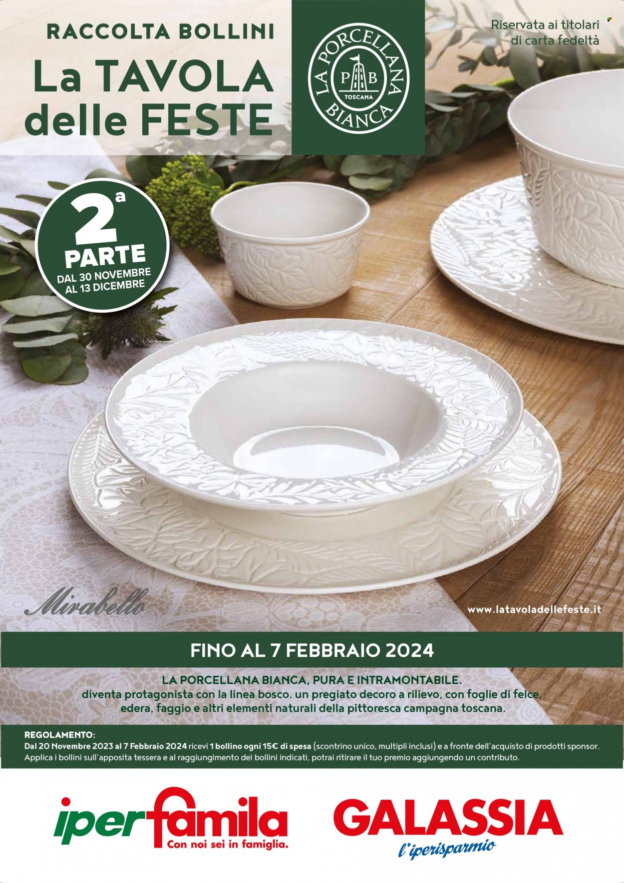 Volantino Famila - 30/11/2023 - 12/12/2023. Pagina 1