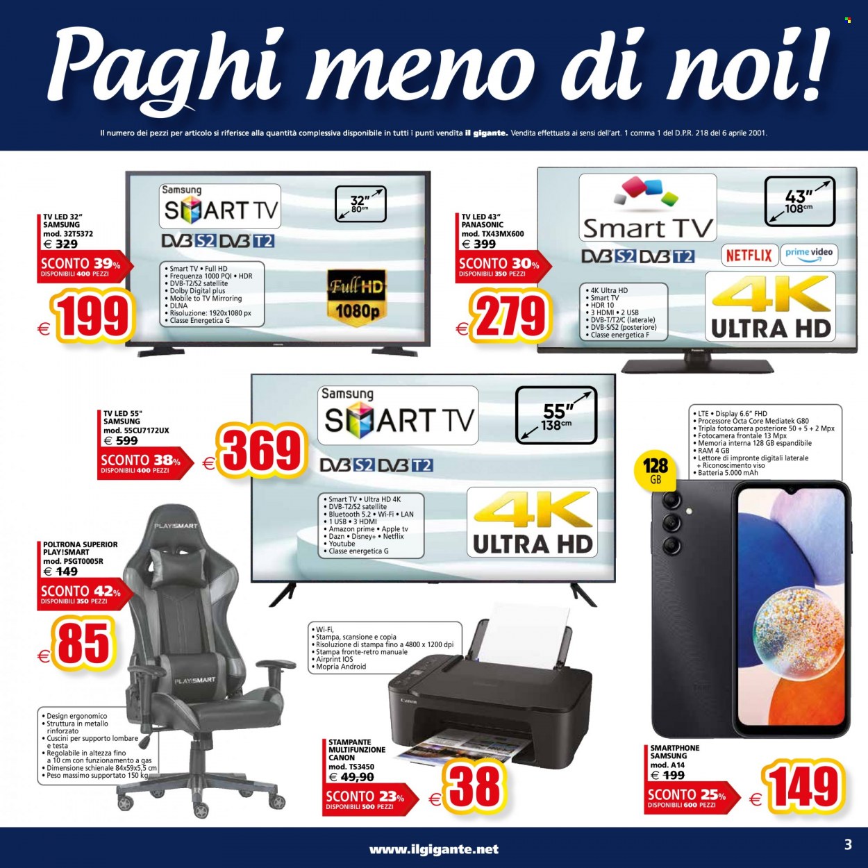 Volantino Il Gigante - 30/11/2023 - 9/12/2023. Pagina 3