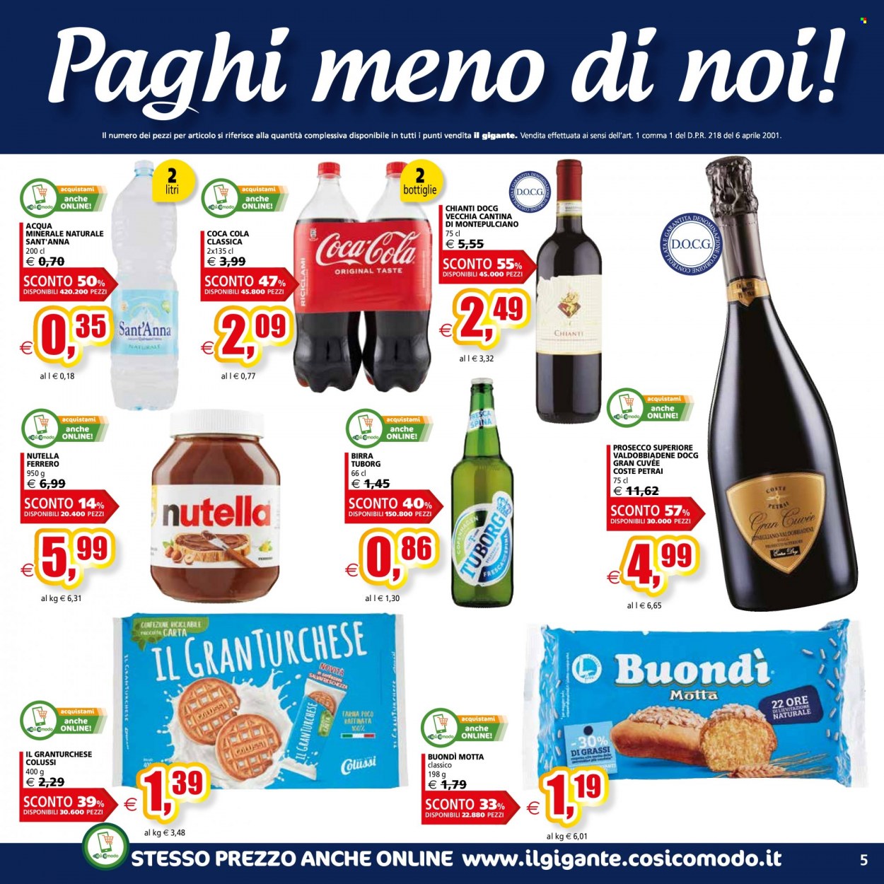 Volantino Il Gigante - 30/11/2023 - 9/12/2023. Pagina 5