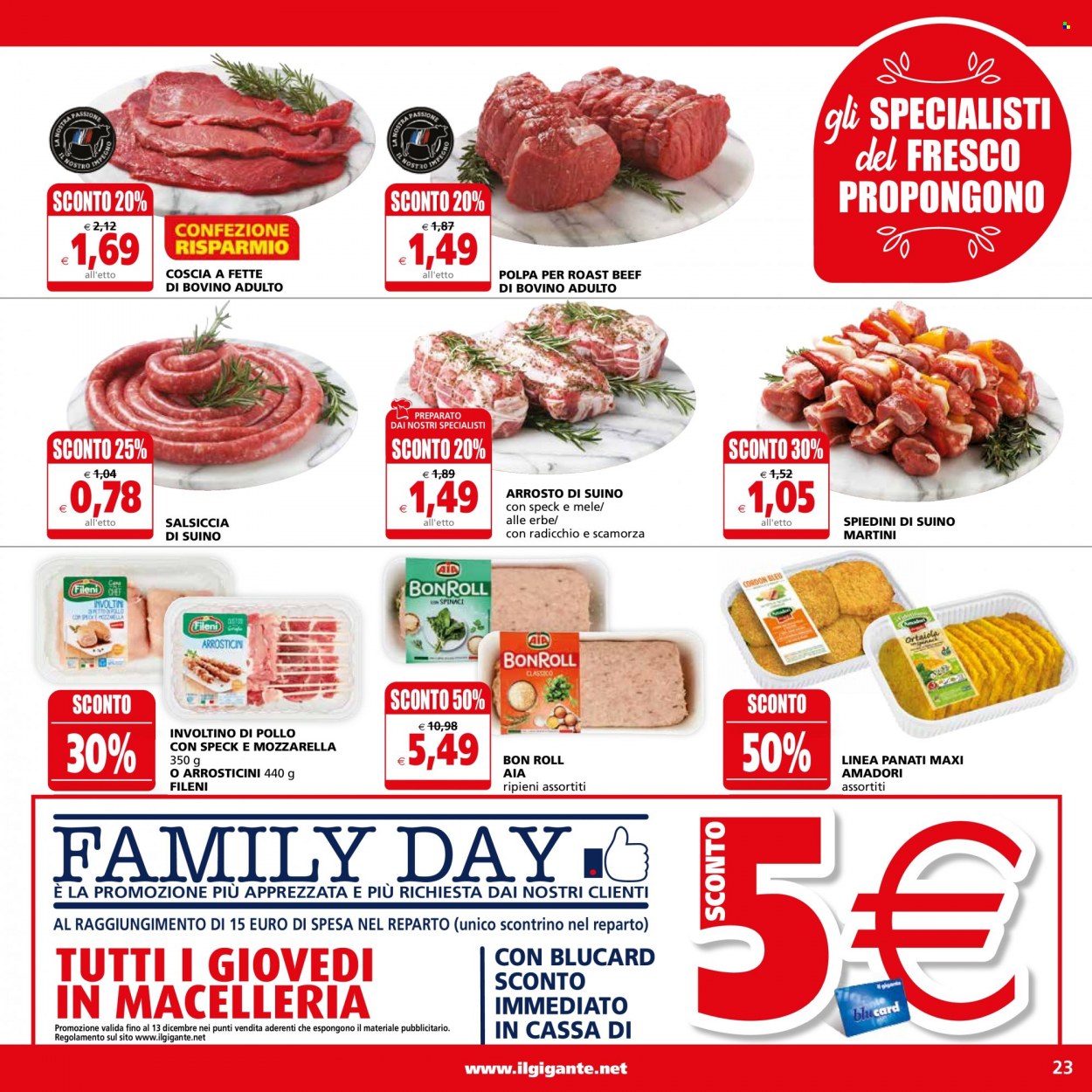 Volantino Il Gigante - 30/11/2023 - 9/12/2023. Pagina 23
