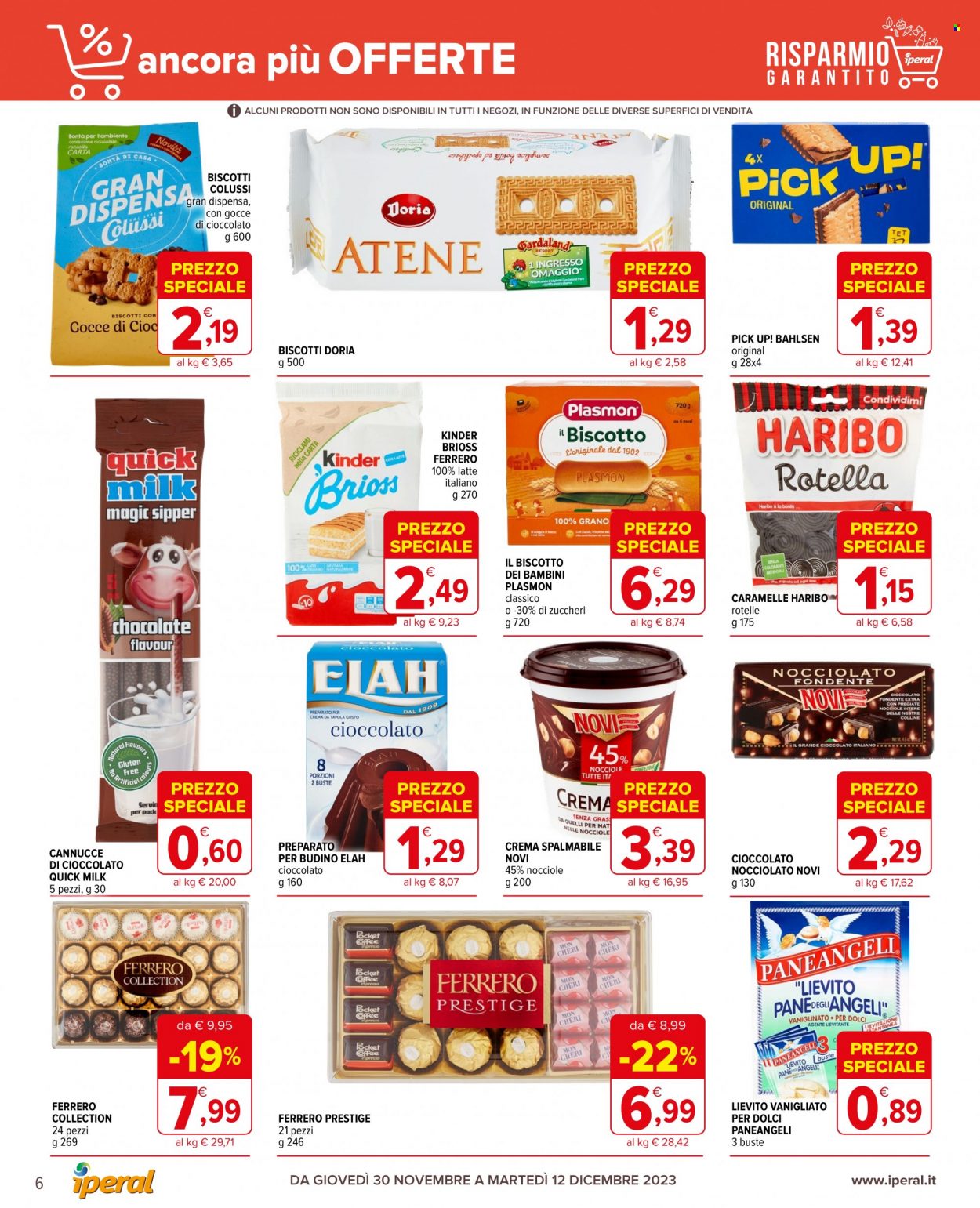 Volantino Iperal - 30/11/2023 - 12/12/2023. Pagina 6
