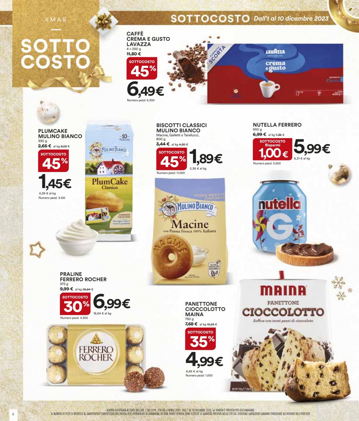 Volantino Coop - 1/12/2023 - 13/12/2023. Pagina 2