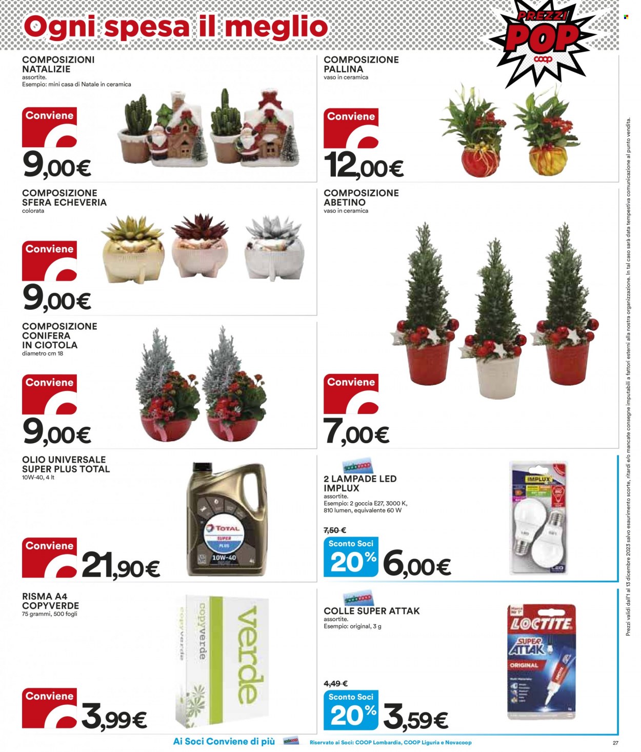 Volantino Coop - 1/12/2023 - 13/12/2023. Pagina 27