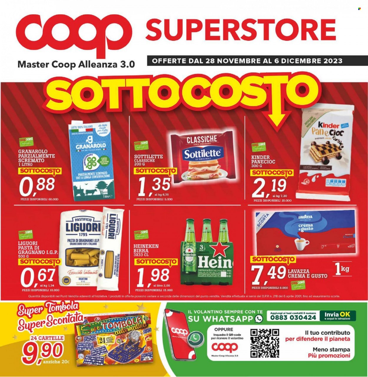 Leták Coop - 28.11.2023 - 6.12.2023. Strana 1
