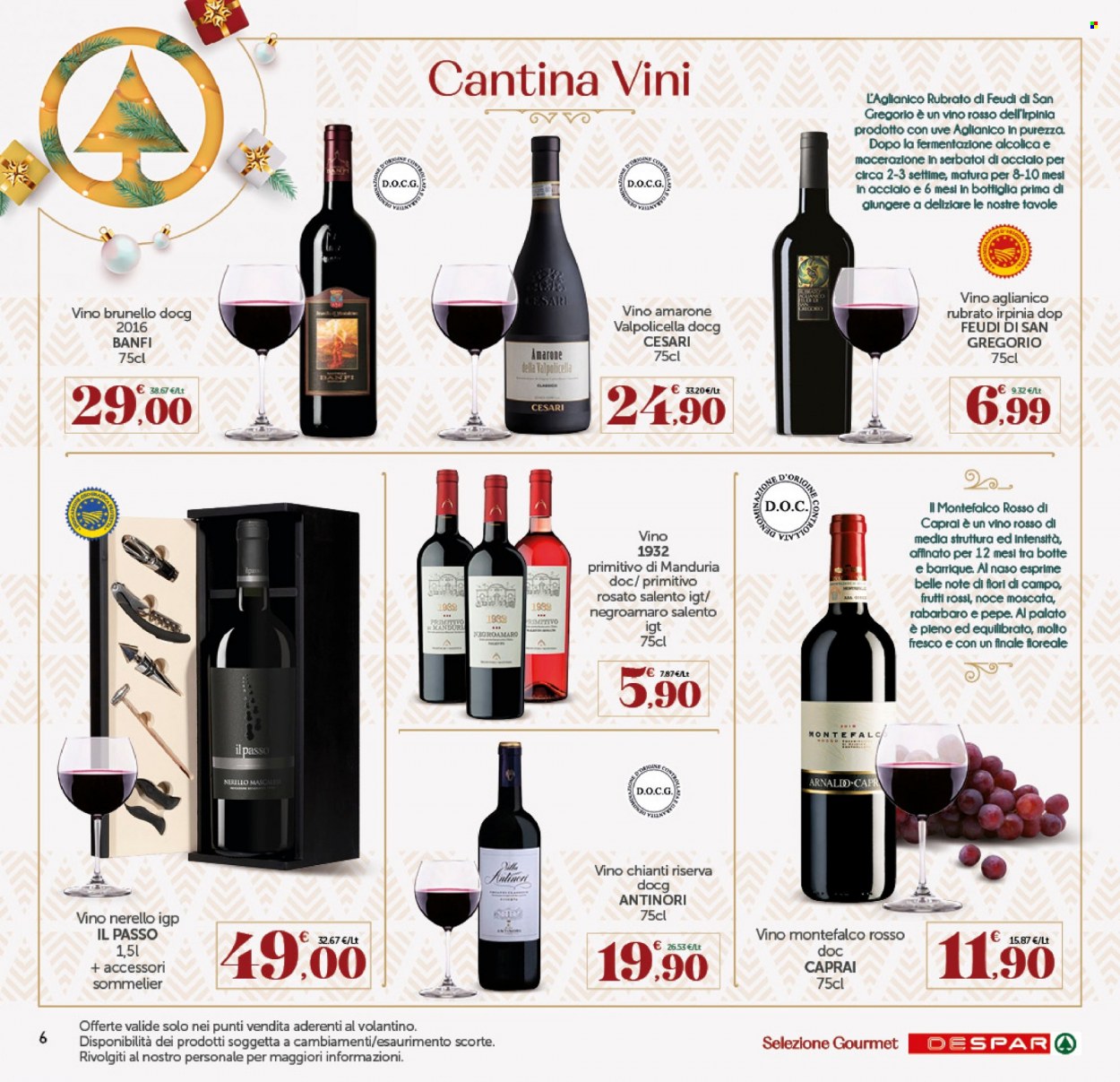 Volantino Despar - 20/11/2023 - 6/1/2024. Pagina 6