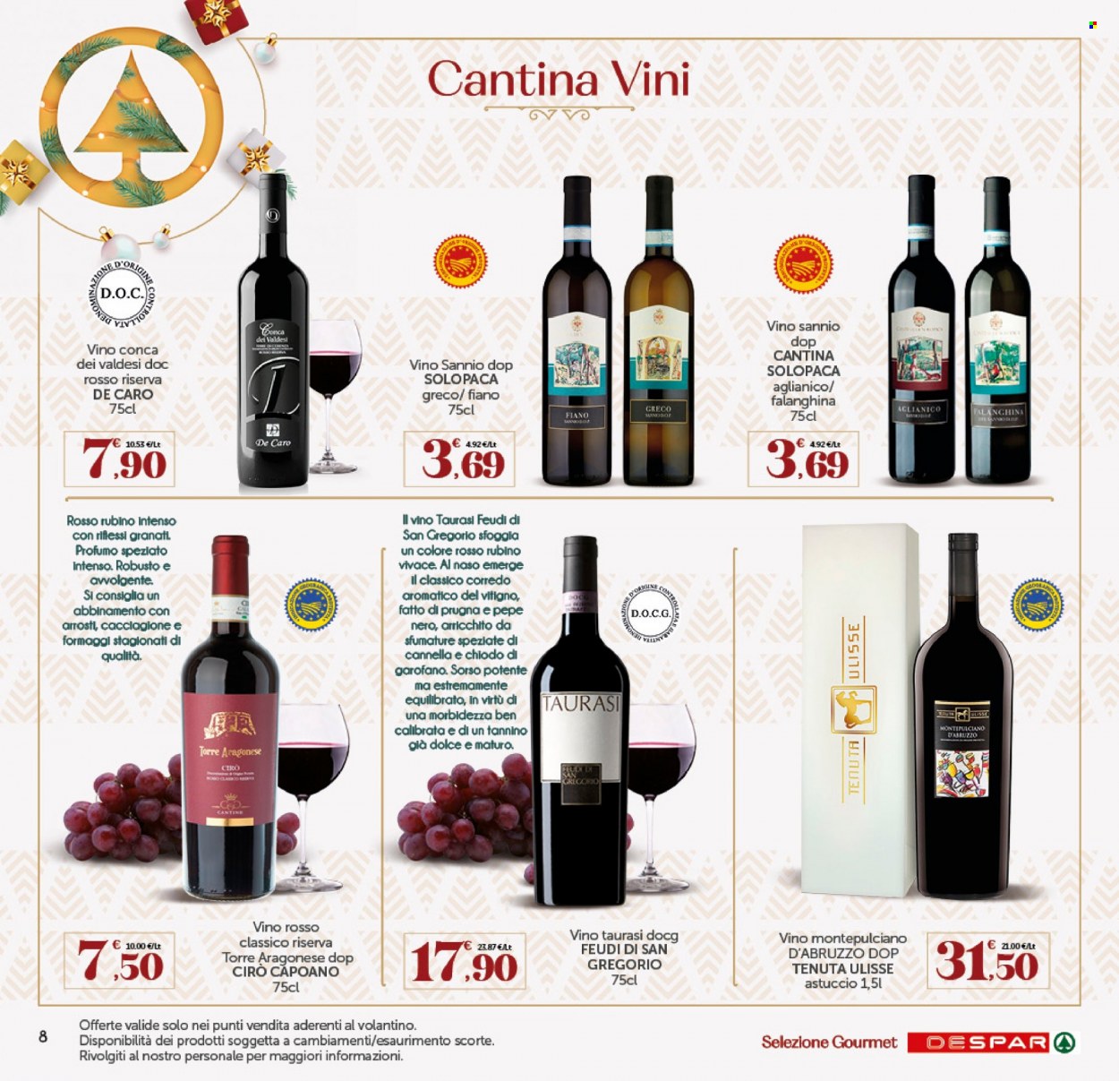 Volantino Eurospar - 20/11/2023 - 6/1/2024. Pagina 8