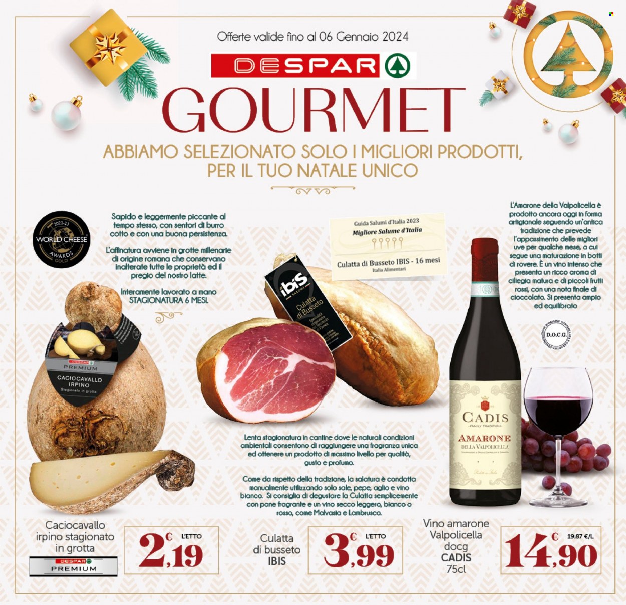 Volantino Interspar - 20/11/2023 - 6/1/2024. Pagina 1