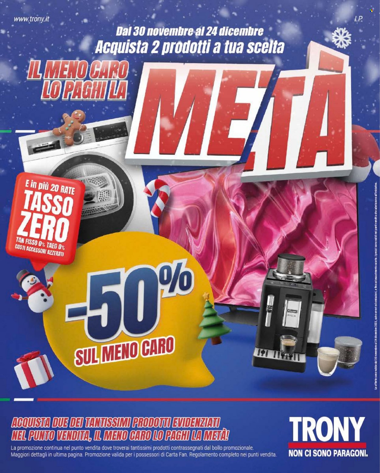 Leták Trony - 30.11.2023 - 24.12.2023. Strana 1