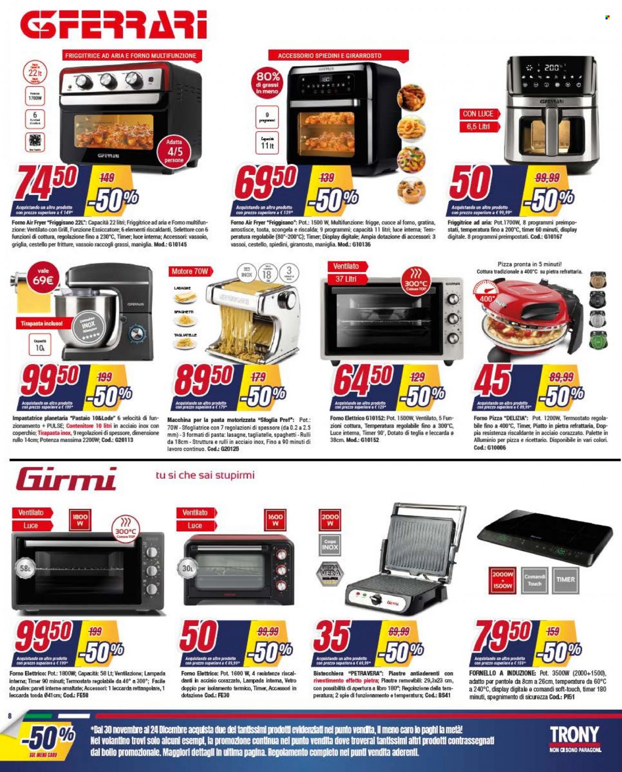 Volantino Trony - 30/11/2023 - 24/12/2023. Pagina 8