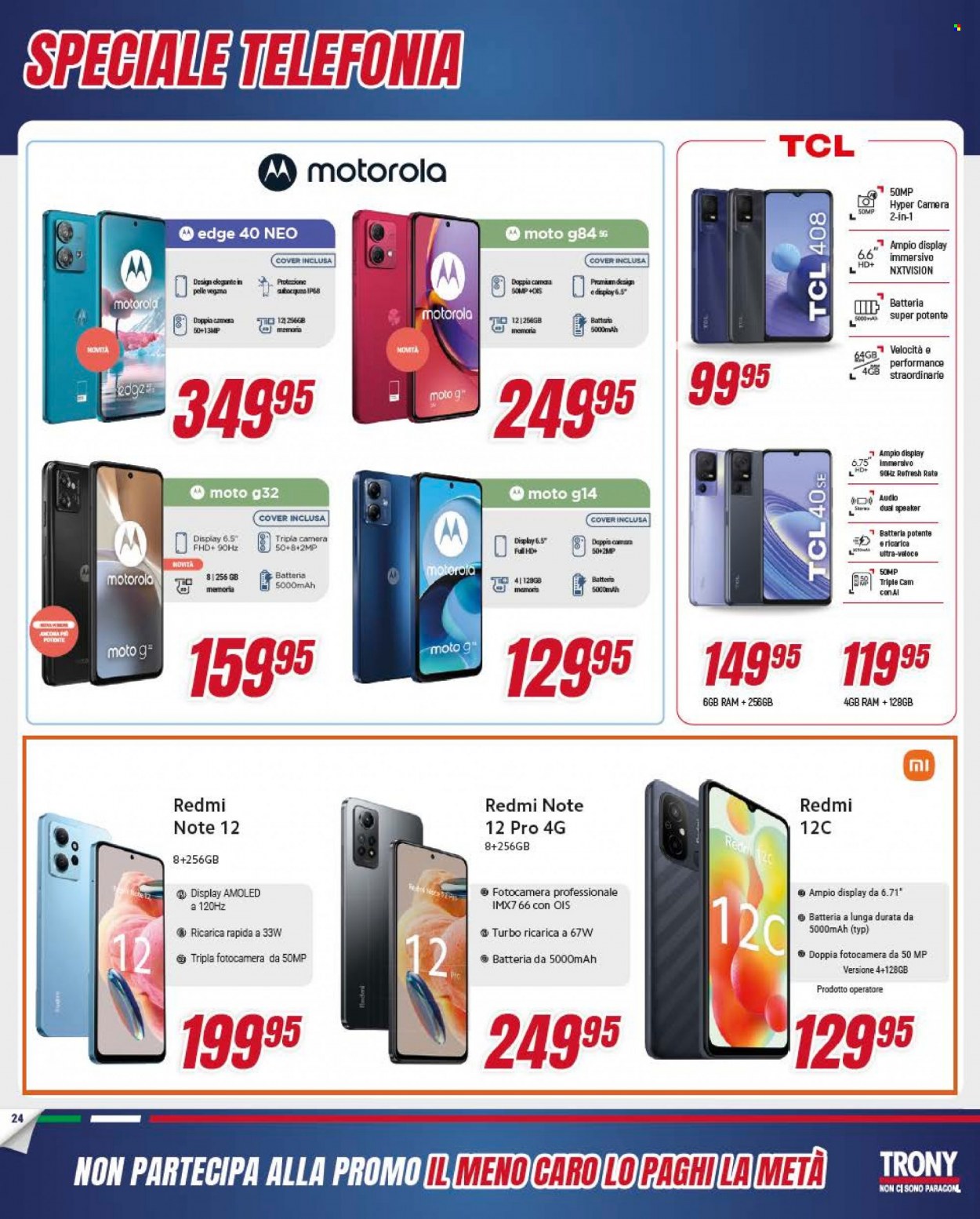 Volantino Trony - 30/11/2023 - 24/12/2023. Pagina 24