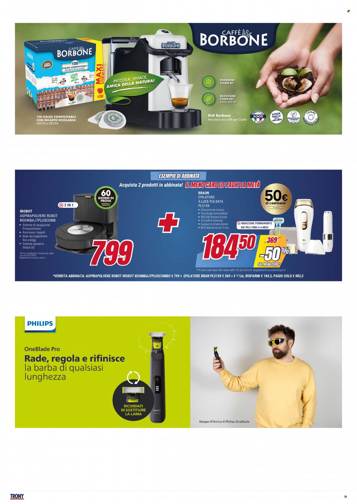 Volantino Trony - 30/11/2023 - 24/12/2023. Pagina 28