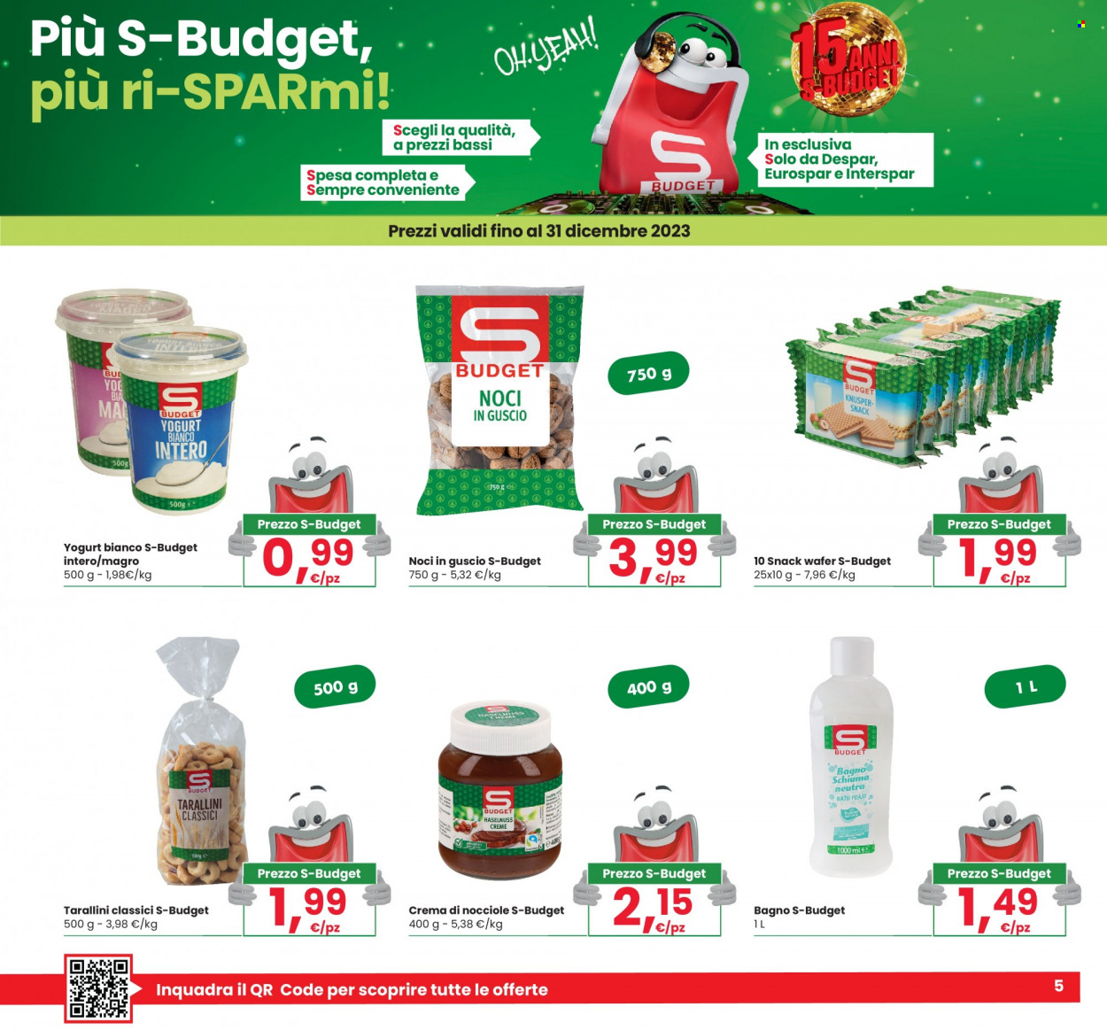 Volantino Eurospar - 30/11/2023 - 13/12/2023. Pagina 5