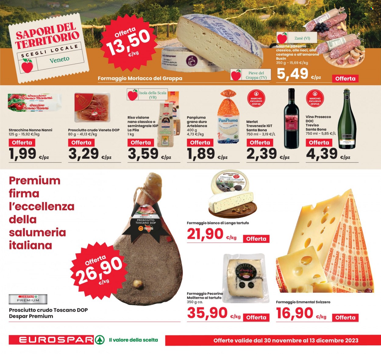 Volantino Eurospar - 30/11/2023 - 13/12/2023. Pagina 14