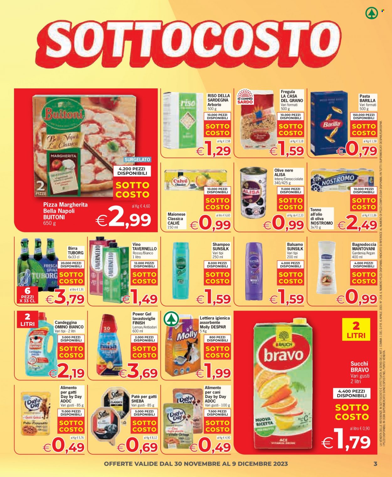 Leták Eurospar - 30.11.2023 - 13.12.2023. Strana 3