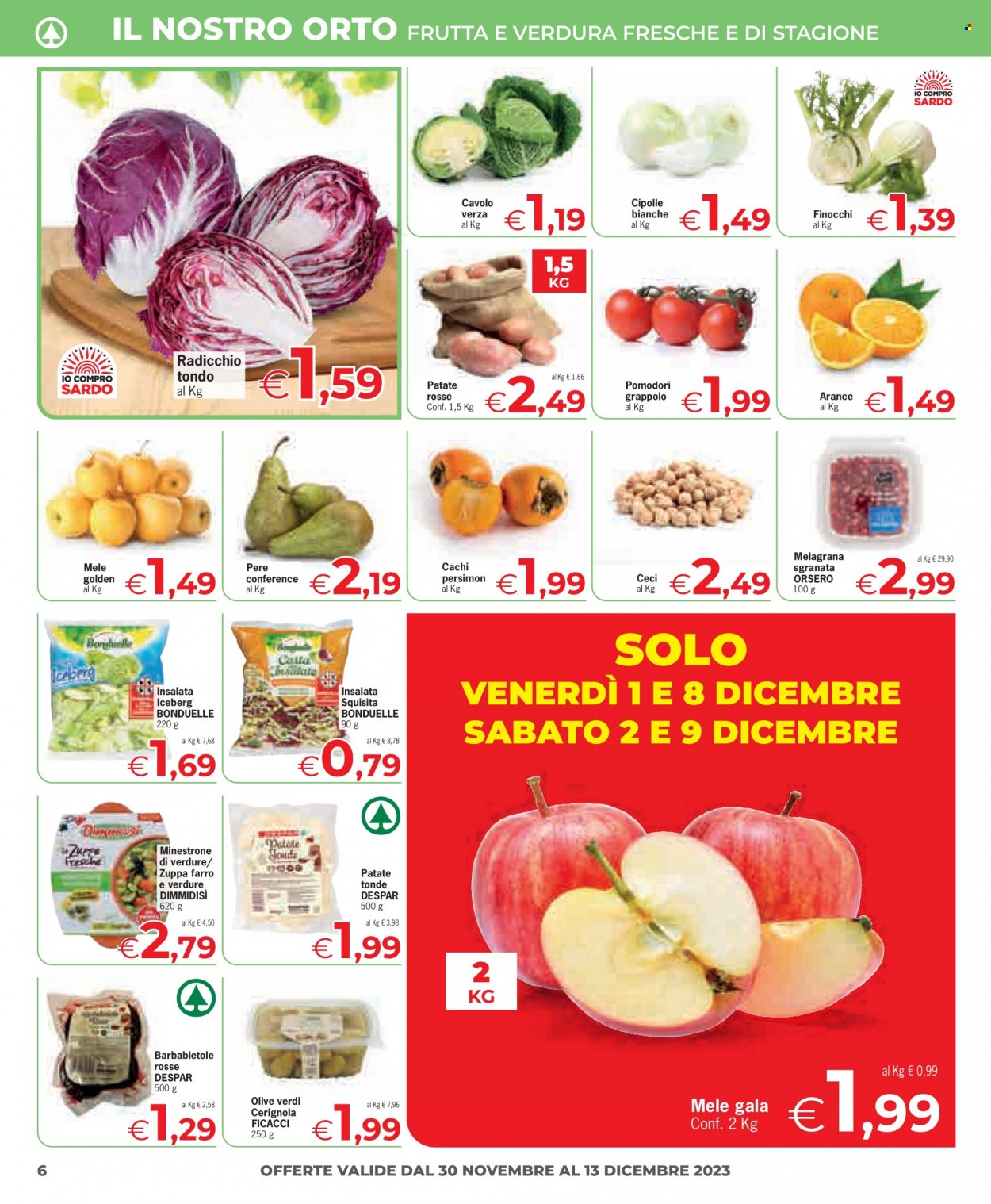 Leták Eurospar - 30.11.2023 - 13.12.2023. Strana 6