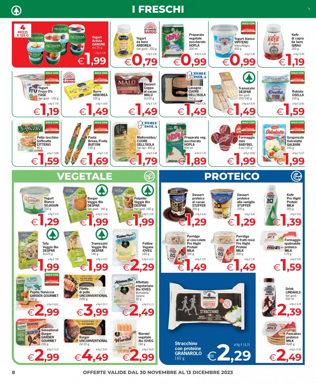 Volantino Eurospar - 30/11/2023 - 13/12/2023. Pagina 8