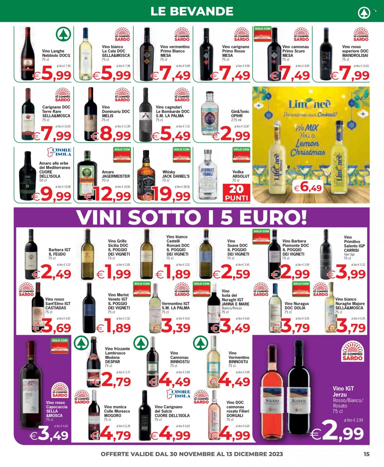 Leták Eurospar - 30.11.2023 - 13.12.2023. Strana 15