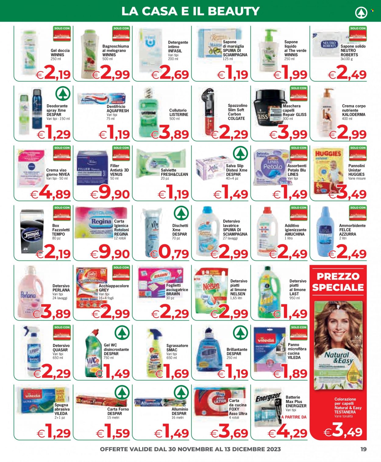 Leták Eurospar - 30.11.2023 - 13.12.2023. Strana 19