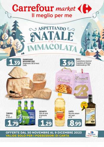 Volantino Carrefour - 30/11/2023 - 9/12/2023.