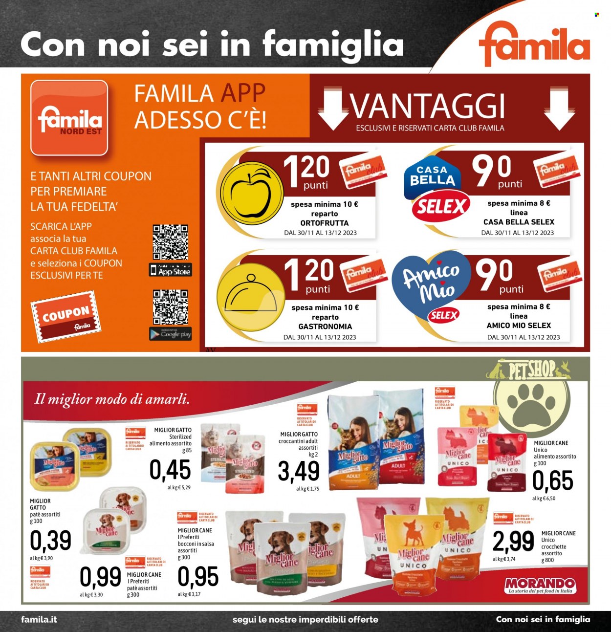 Volantino Famila - 30/11/2023 - 13/12/2023. Pagina 15