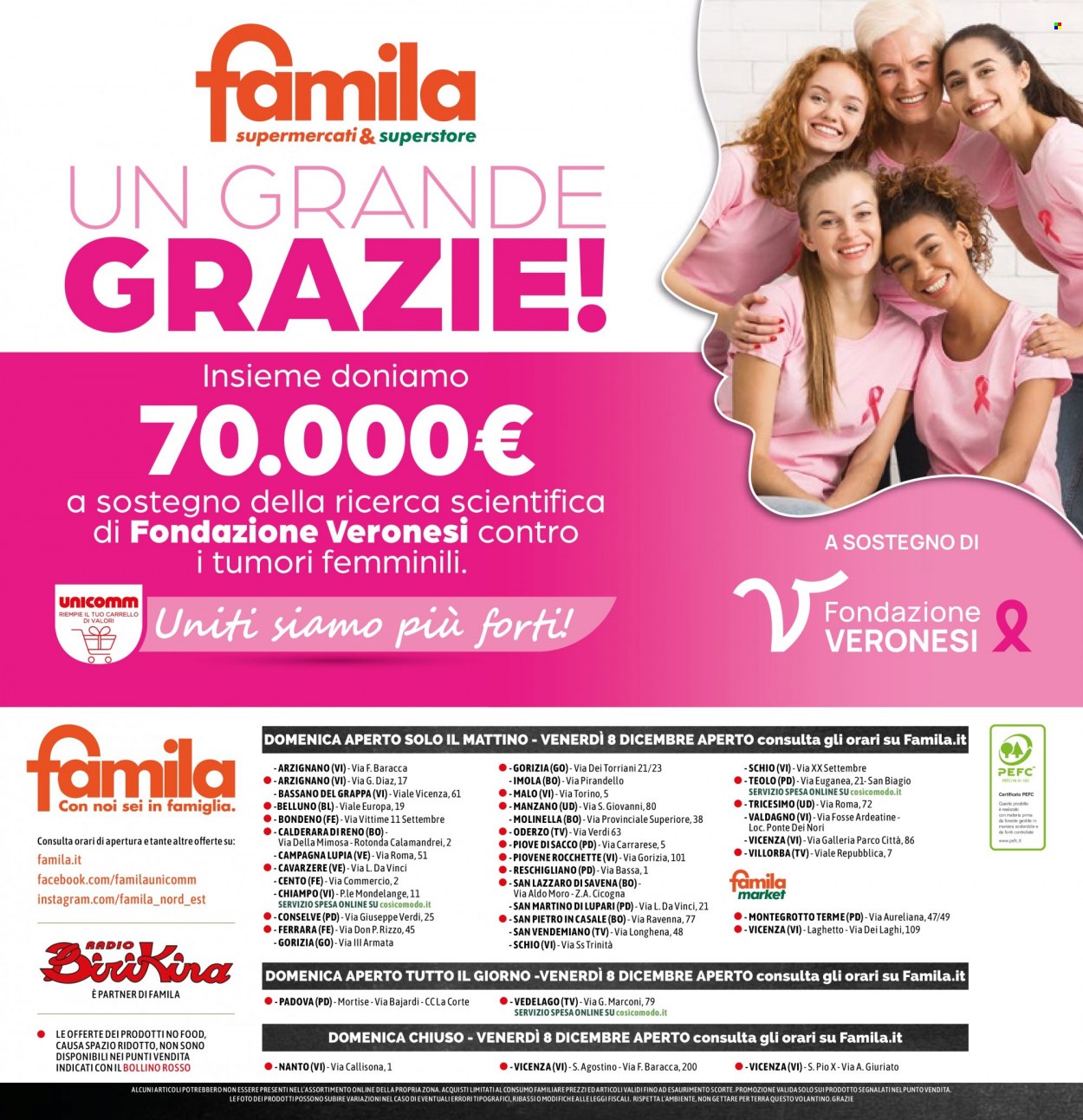 Volantino Famila - 30/11/2023 - 13/12/2023. Pagina 24