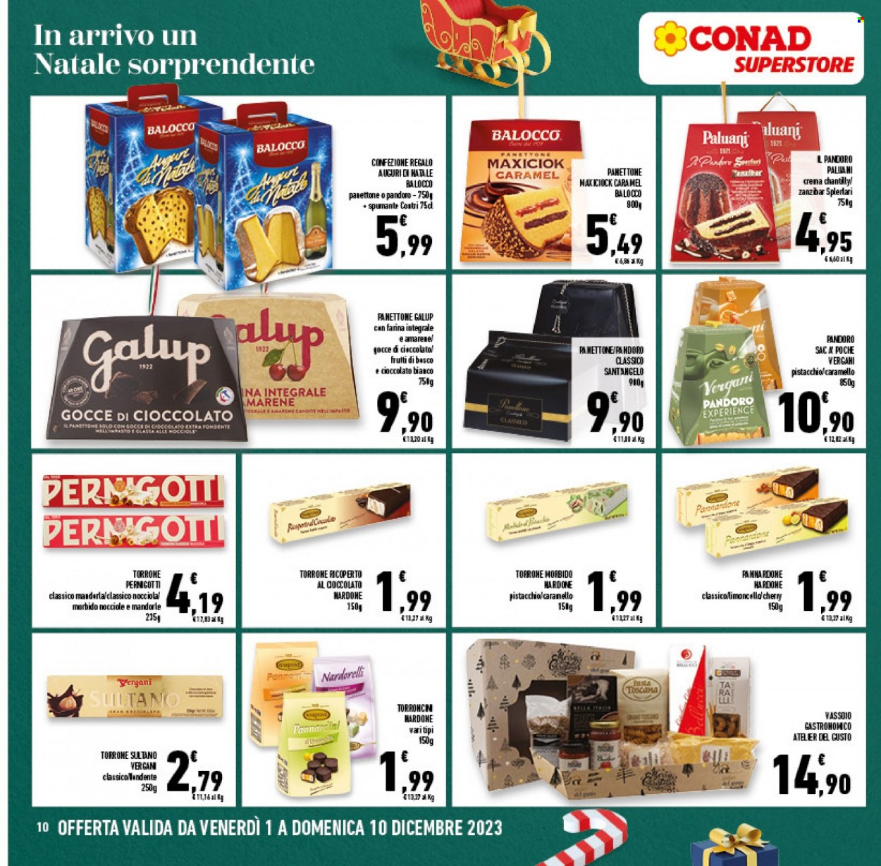 Volantino Conad Superstore - 1/12/2023 - 10/12/2023. Pagina 10