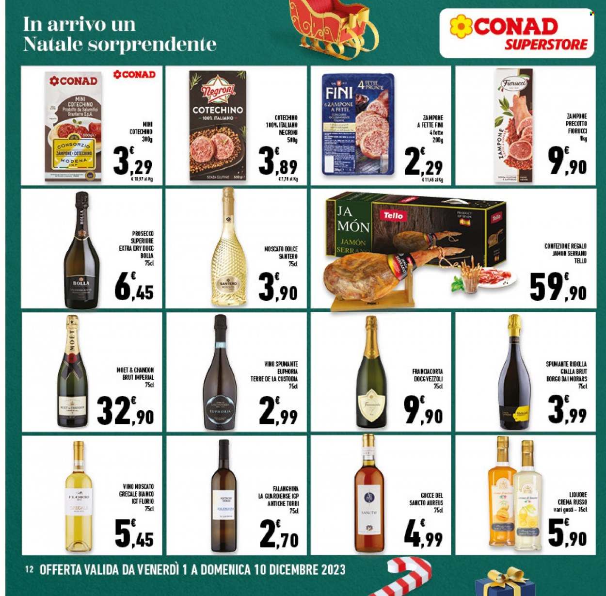 Volantino Conad Superstore - 1/12/2023 - 10/12/2023. Pagina 12