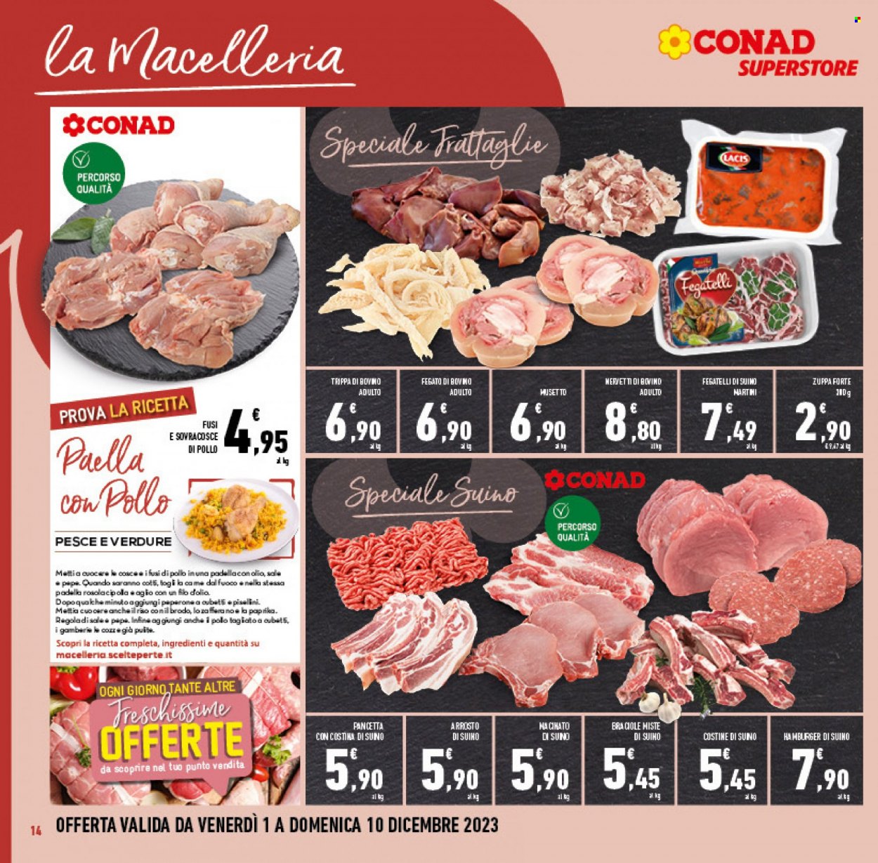 Volantino Conad Superstore - 1/12/2023 - 10/12/2023. Pagina 14