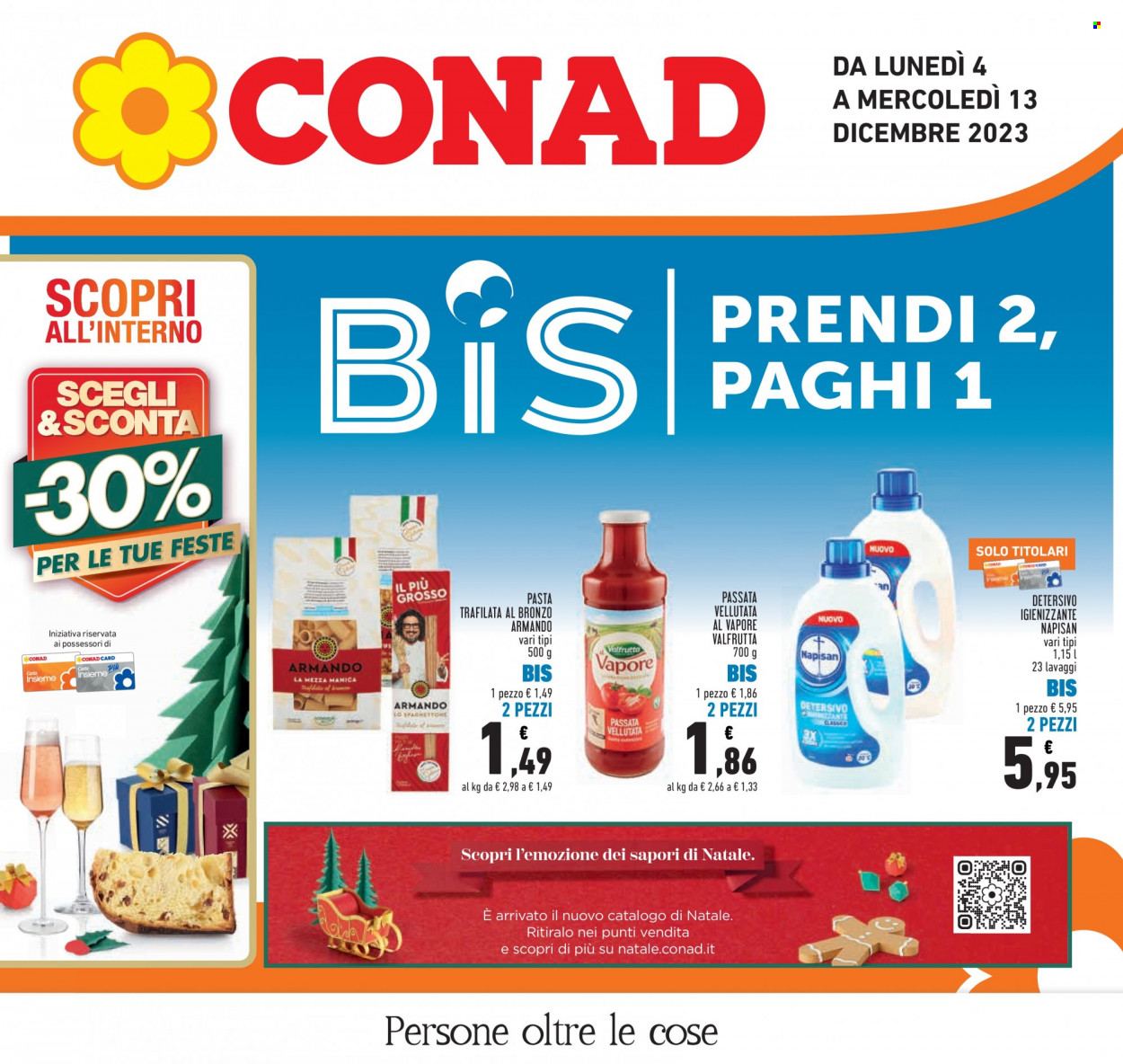 Volantino Conad - 4/12/2023 - 13/12/2023. Pagina 1