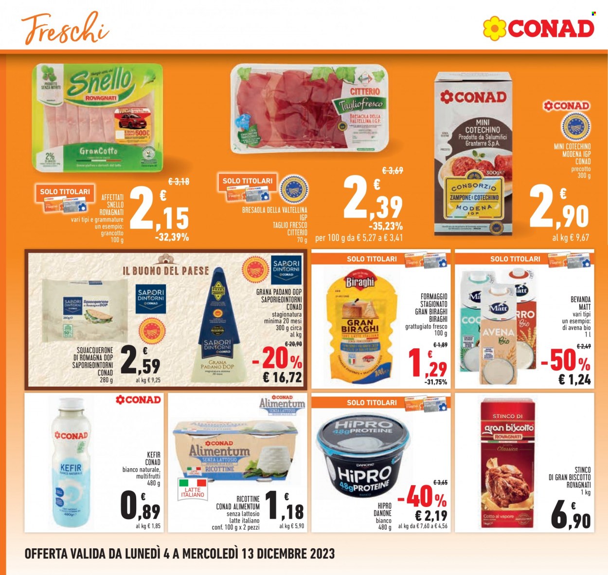 Volantino Conad - 4/12/2023 - 13/12/2023. Pagina 16