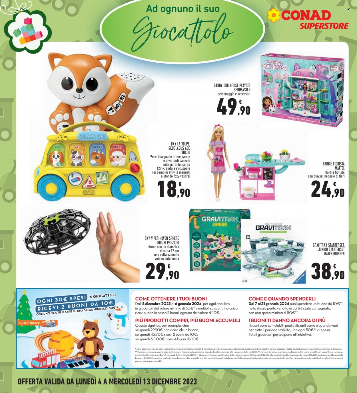 Volantino Conad Superstore - 4/12/2023 - 13/12/2023. Pagina 33