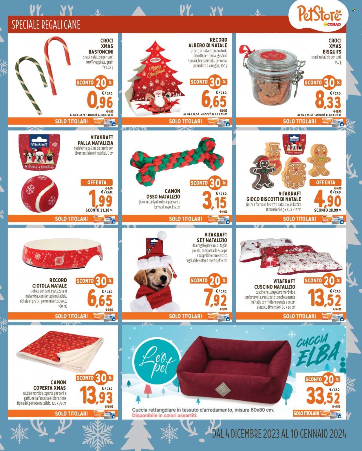 Volantino Pet Store Conad - 4/12/2023 - 10/1/2024. Pagina 7